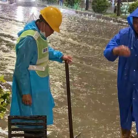 闻“汛”而动 精准出击——高新区水务夜间应急抢险纪实