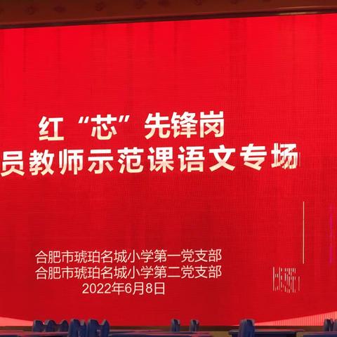 强学习  铭历史——合肥市琥珀名城小学第一党支部主题党日活动