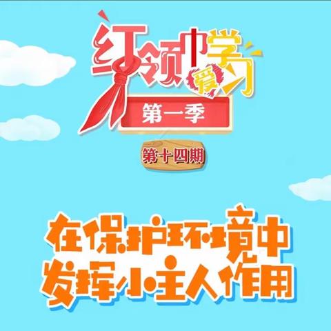 乐凯小学新德育—红领巾爱学习之保护环境