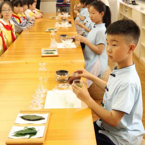 南浔区浔溪茶文化进校园——湖师院南浔附属小学2022第一学期茶文化活动