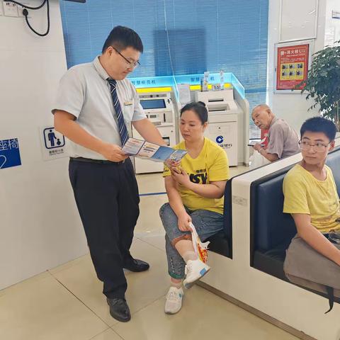 反假币宣传进网点｜抚州建行新区支行用心守护市民“钱袋子”