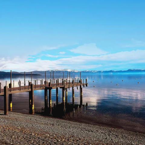 N年前的美国加州.太浩湖Lake Tahoe