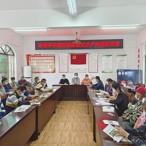 「能力提升建设年」琼海市农技中心举办手指柠檬标准化栽培技术培训班