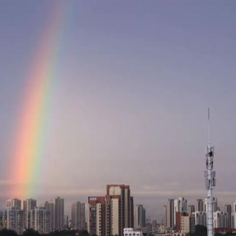 雨后美景可遇不可求