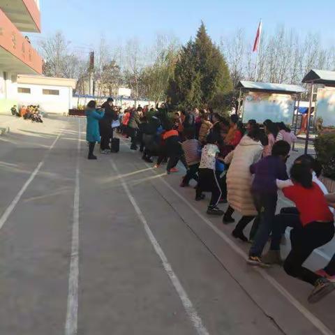 西川镇神明川小学冬季趣味运动会