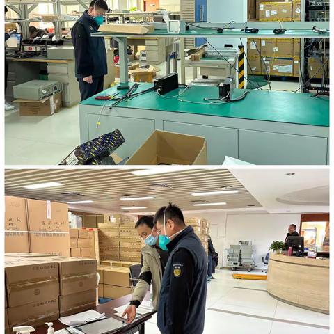 【温泉镇平安建设办（安全生产）】开展工业企业安全生产及疫情防控专项检查
