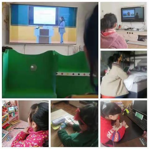 线上学习，课后互动，特殊的日子，特别的陪同——迈官屯小学停课不停学在行动