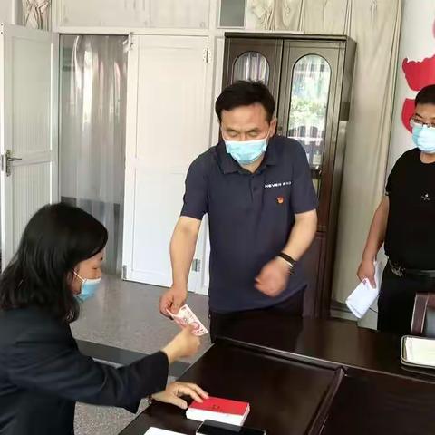 曲周县自然资源和规划局各党支部召开“疫情防控作表率，复工复产勇担当”主题党日活动