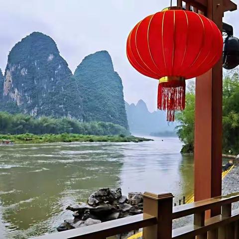 晴晴雨雨时时好好秀秀  ——  漓江写真（手机随拍）