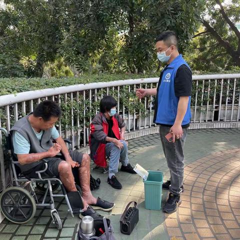 流动救助服务队2月22日工作简报