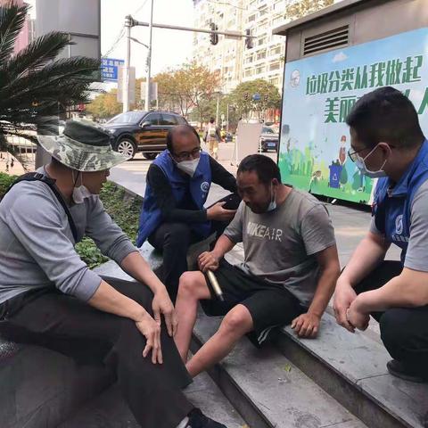 流动救助服务队2月23日工作简报