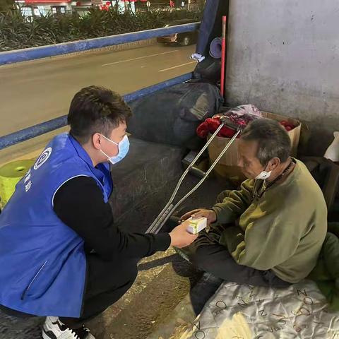 流动救助服务队2月26日工作简报