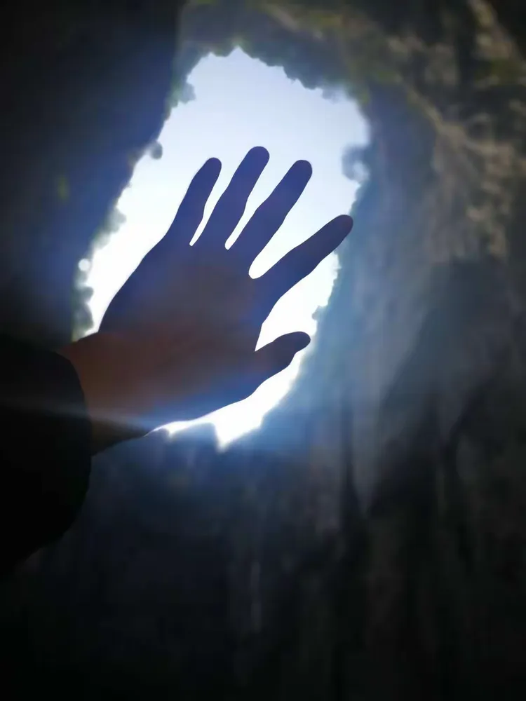 武隆天坑～一手遮天