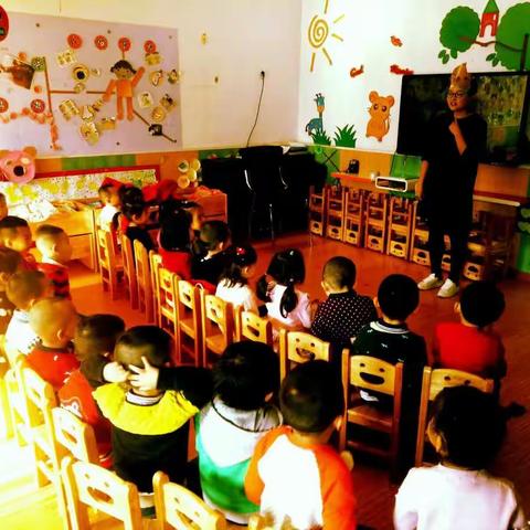 灵石直属幼儿园小一班家长进课堂 —— “英语游戏”