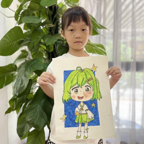 hello艺术二级班《漫画人物》