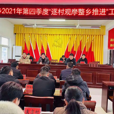 逐村观摩找差距，相互学习促提升 —王店乡开展人居环境整治逐村观摩活动