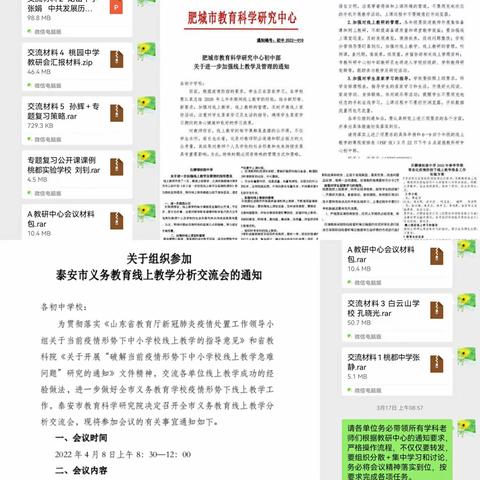 悬知寒食疫情至 “疫”路教研处处开——石横中学历史组线上教学活动记录