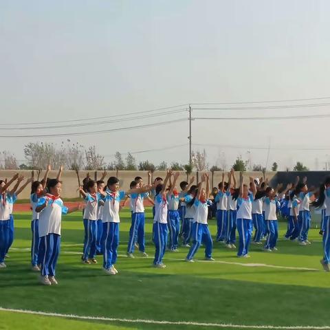 会操展风采，秋晖溢青春——马村小学会操比赛