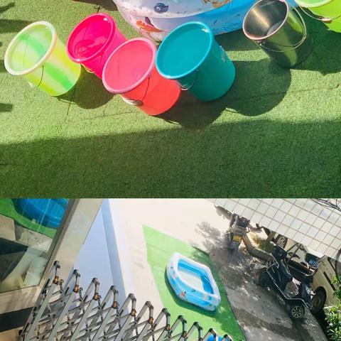 2022年玲海幼儿园“清凉一夏、与水共舞”打水仗活动