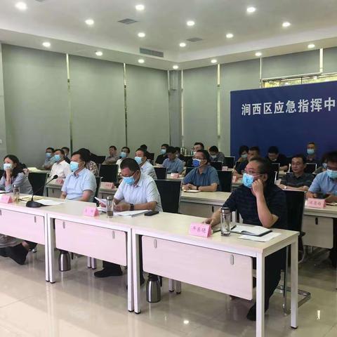 闻“汛”而动 涧西区全力以赴应对汛情 撑起平安“防护伞”