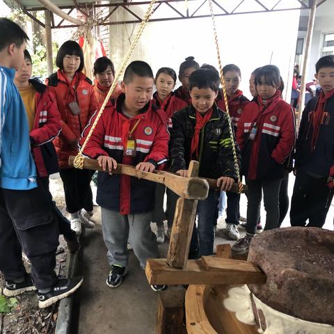 舀一勺黄豆，磨一磨豆腐