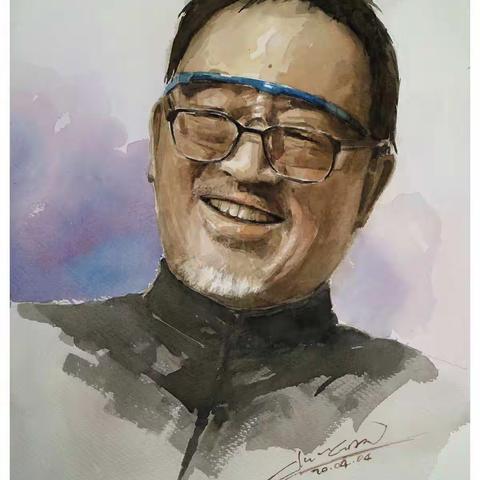 【干式水彩】……疫情自画像