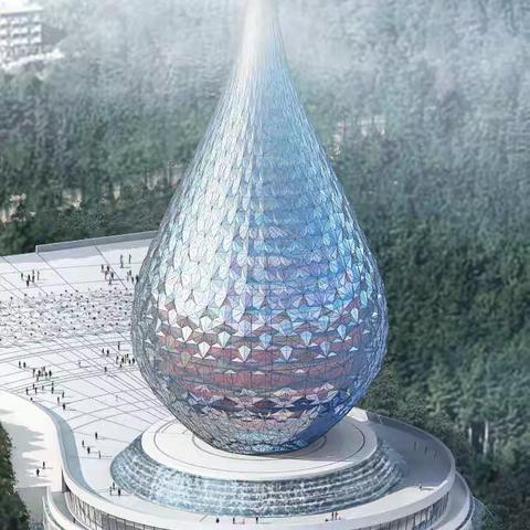 “水滴” --- 广元城市标志塔概念方案构思