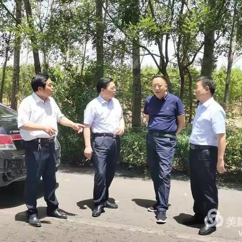 省交通事业发展中心副主任郭留红莅临我县调研公路养护工作