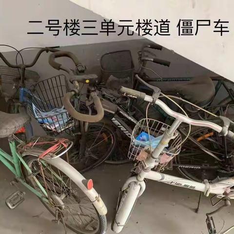 环境大整治 社区开展僵尸车清理行动