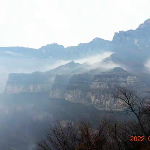 2022.3.12烟雨太行山，仙境高家台