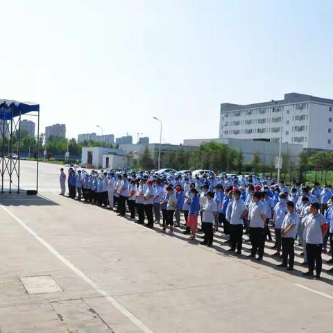 落实安全责任 推动安全发展 ﻿——鹤壁航盛消防演习报道