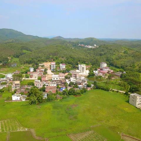 高空俯看家乡美