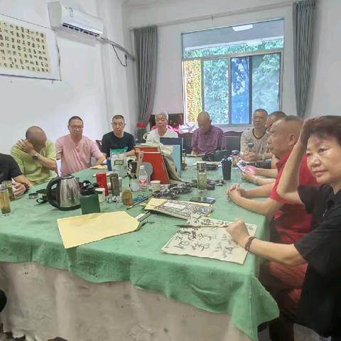 深度研讨探书艺，全力推进助发展——2025年船山区硬笔书法家协会第九场书研活动纪实（副本）
