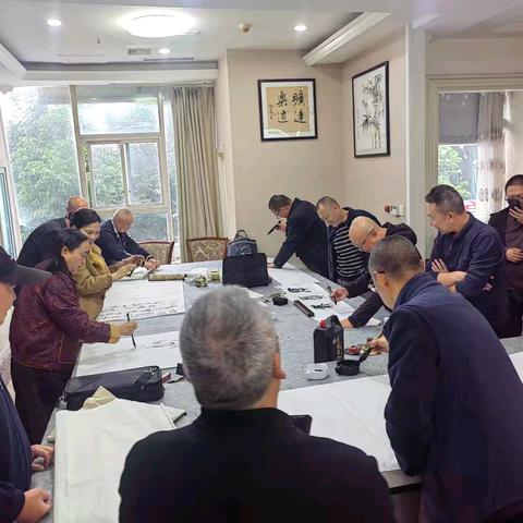 翰墨飘香传情谊 交流互鉴共提升——船山区与射洪市硬笔书法家协会成功举办书法交流活动
