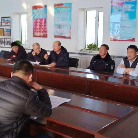 成吉思汗镇春节前防火工作大检查