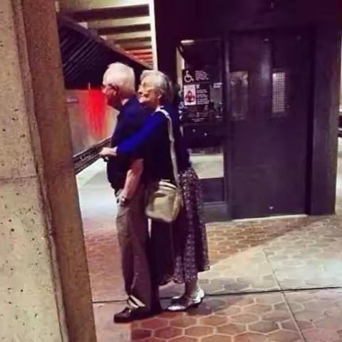 少年夫妻老来伴！-被感动的摄影画面