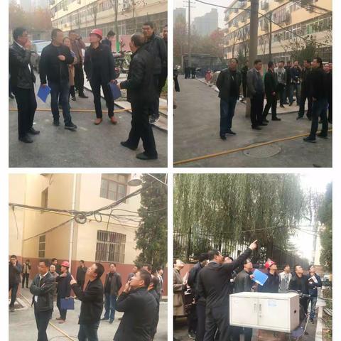 区建设集团第一批老旧小区改造项目竣工验收