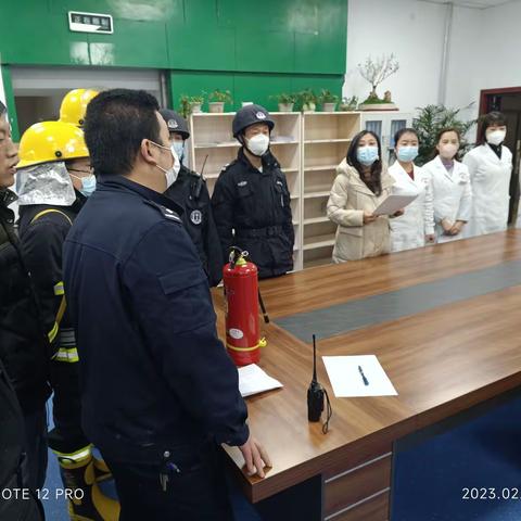 强化消防演练  促进安全生产