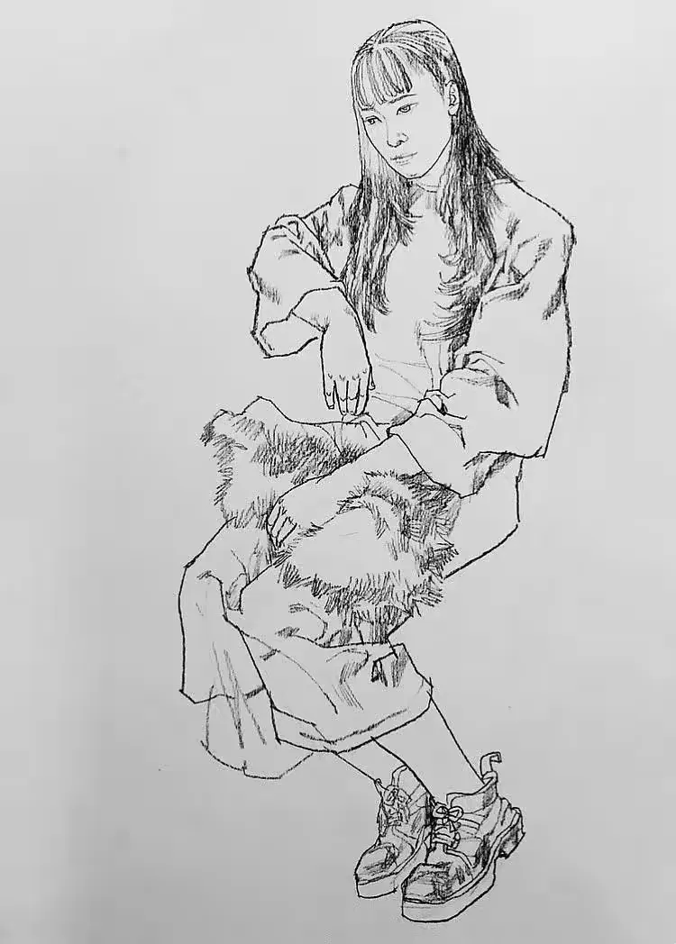叶军速写示范