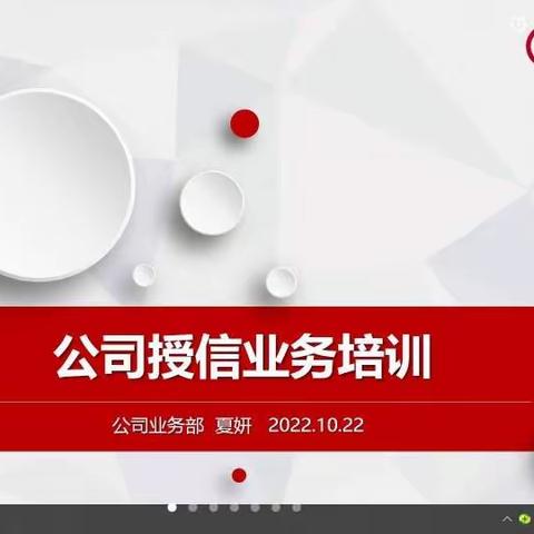 公司业务部召开公司金融业务培训视频会议