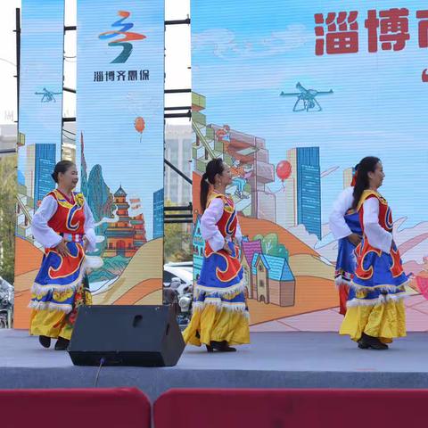 周村龙飞凤舞艺术团在淄博市“齐惠保”杯广场舞大赛获得优胜奖20231022