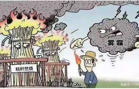 贾令镇“不燃一处火、不冒一处烟”秸秆禁烧倡议书