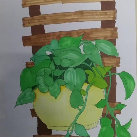 宜州小学绘画比赛部分作品在线展