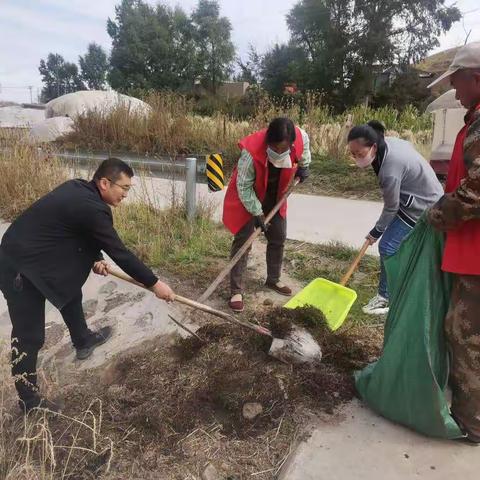 干群齐心，共建干净整洁新农村