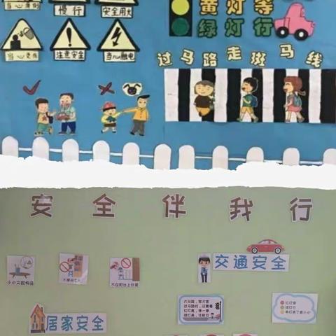 团瓢庄乡下庄幼儿园交通安全教育活动