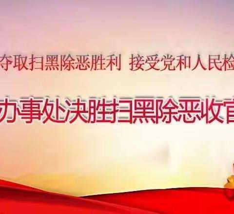 【决胜扫黑除恶收官年】沁园办事处开展扫黑除恶专项斗争成果巡回展系列宣传活动