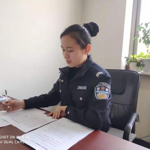 “疫”线风采 巾帼不让须眉—记赞皇县公安局督察辅警尹晓芙的一天