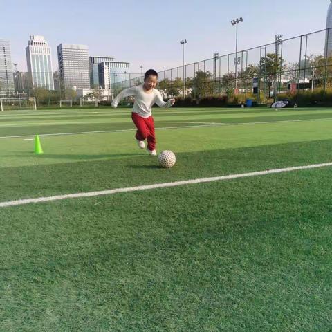 早上自己练下午足球训练2023.01.07