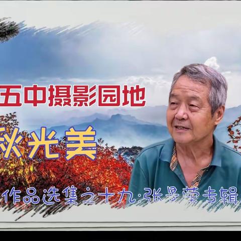 天津五中摄影园地，秋光美，影友作品选辑之十九:张景荣专辑