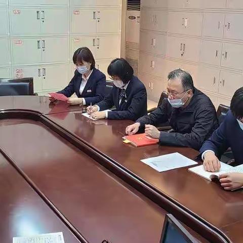 党建宣传在行动——西城支行党史学习教育